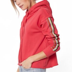 Evereve Blake Taped Hoodie